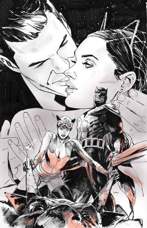 Batman and Catwoman by Clay Mann