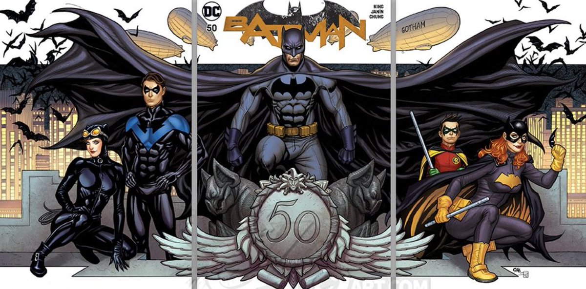Batman 50 variant cover by Frank Cho