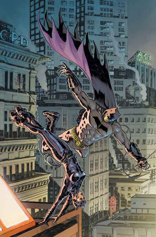 Cover of Batman 50 by Tom King in Italy (numbered 150 there) by Giovanni Timpano